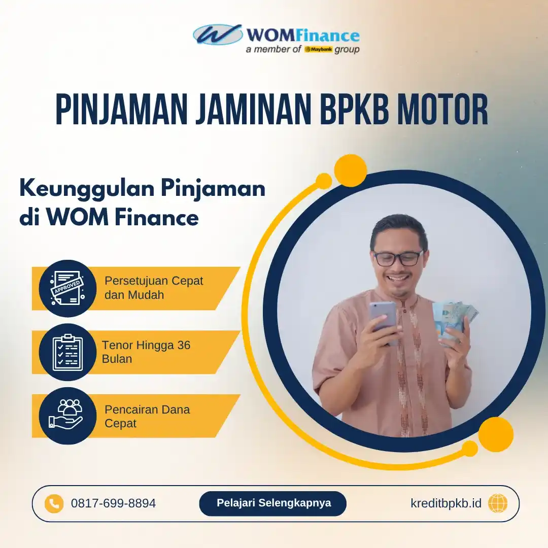 Gadai BPKB Motor di Bekasi